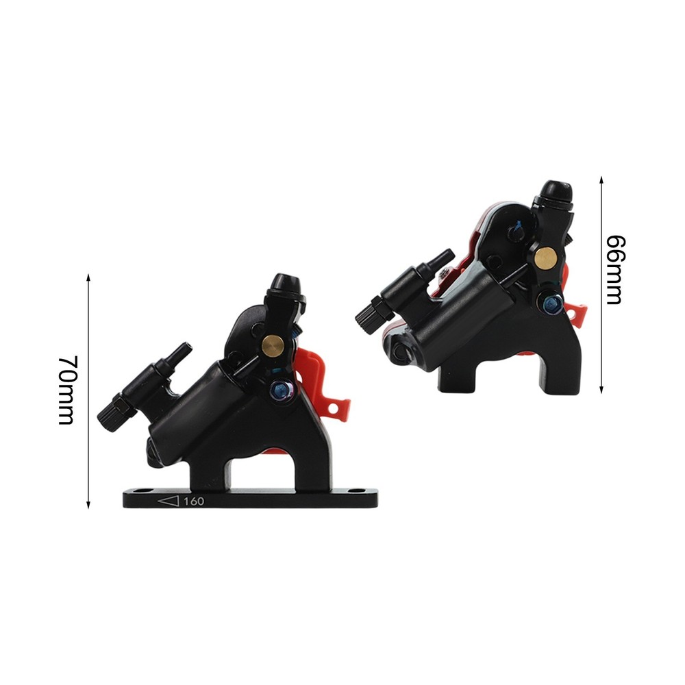 Smooth and Powerful Line Pulling Hydraulic Disc Brake Caliper for Road Bikes