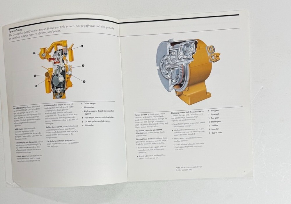 CATERPILLAR BROCHURE D8R Track Type Tractor