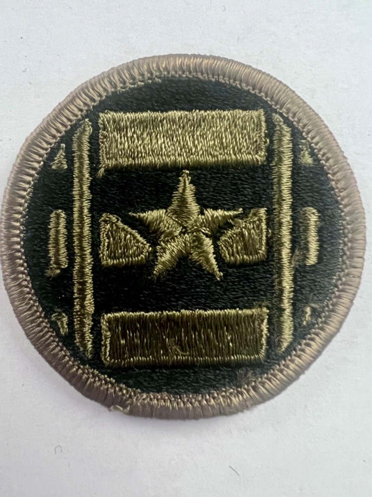 3rd Railroad Transport Command Subdued US Army Patch