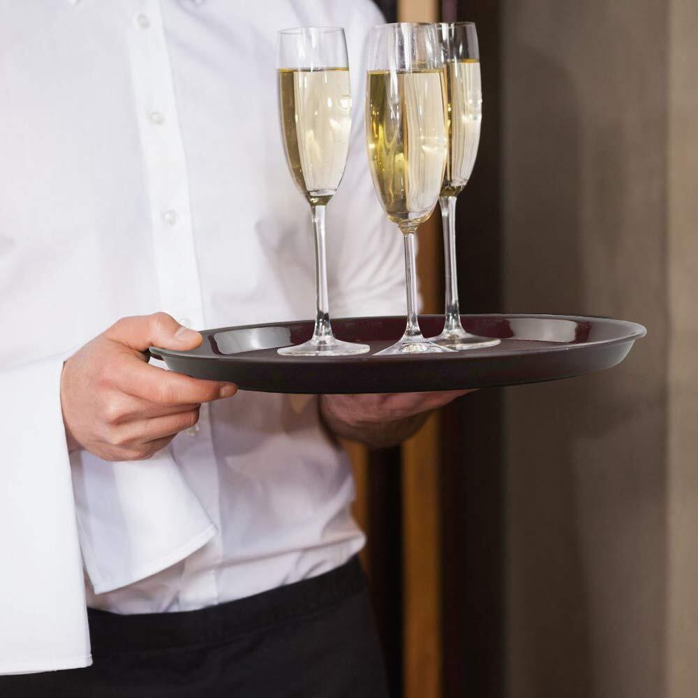 Plastic Round Serving Trays 3 Packs