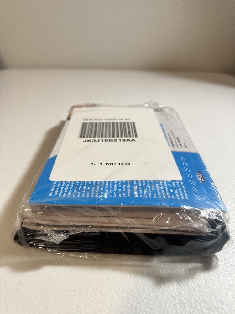 2018 Ford Transit Owner's Manual Set