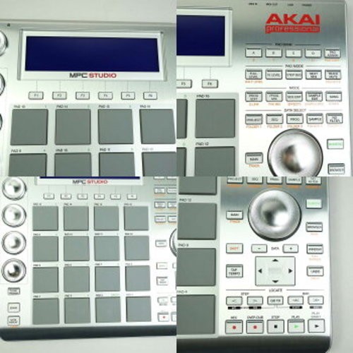 Akai MPC Studio Controller with MIDI Cables and Soft Case Tested