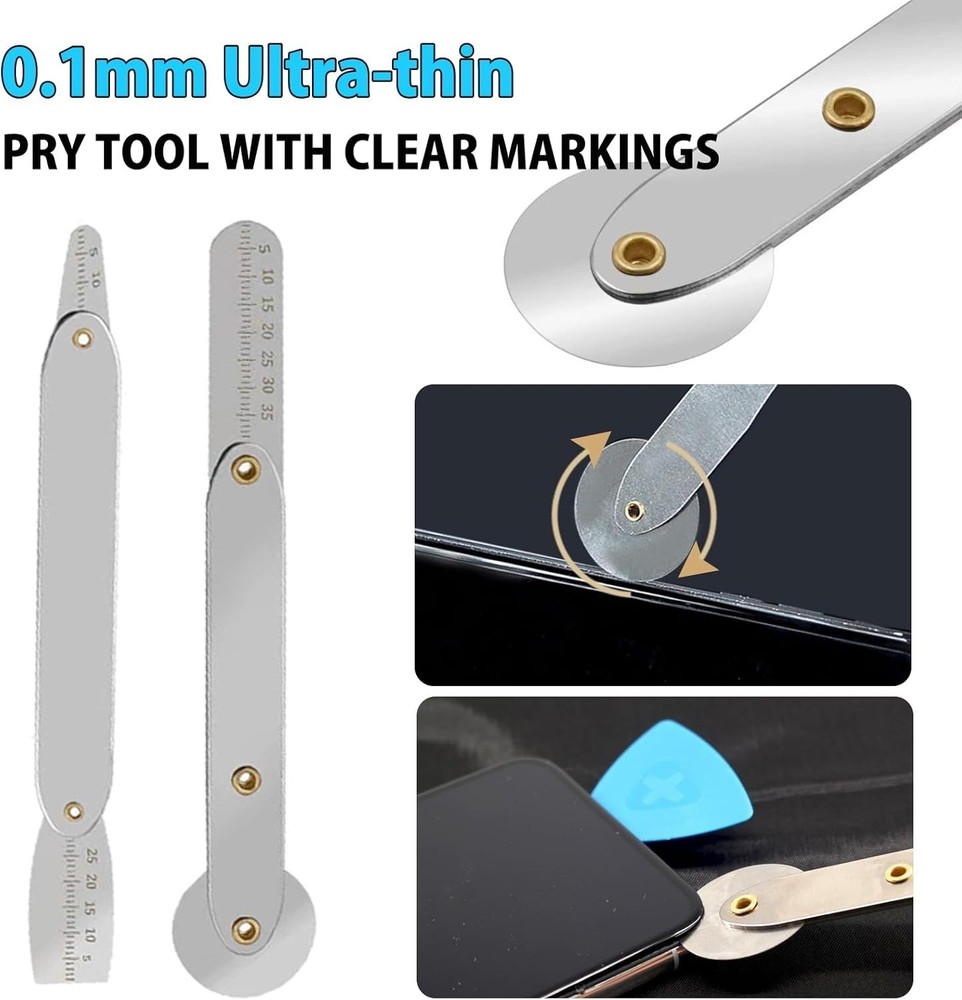 Ergonomic 8-Piece Spudger Tool Kit - Precision Tools for Smartphones & Tablets