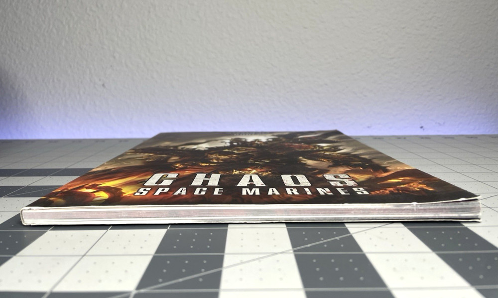 OOP Chaos Space Marines Codex 2012 Warhammer 40k Softcover Games Workshop GW