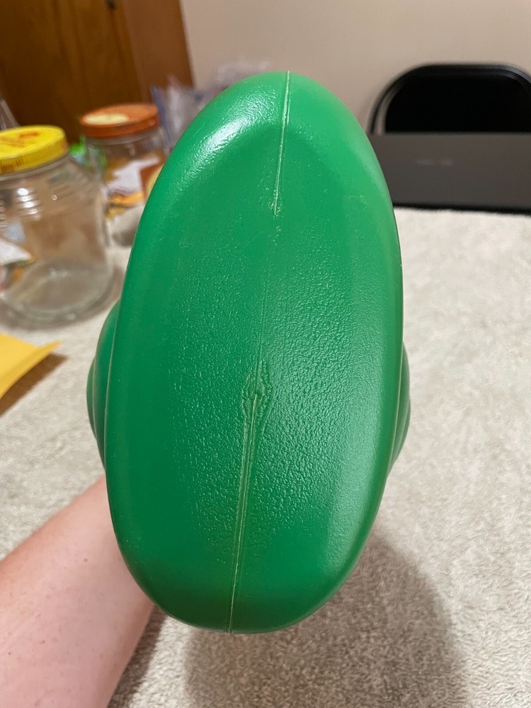 Green Plastic Snail Watering Can
