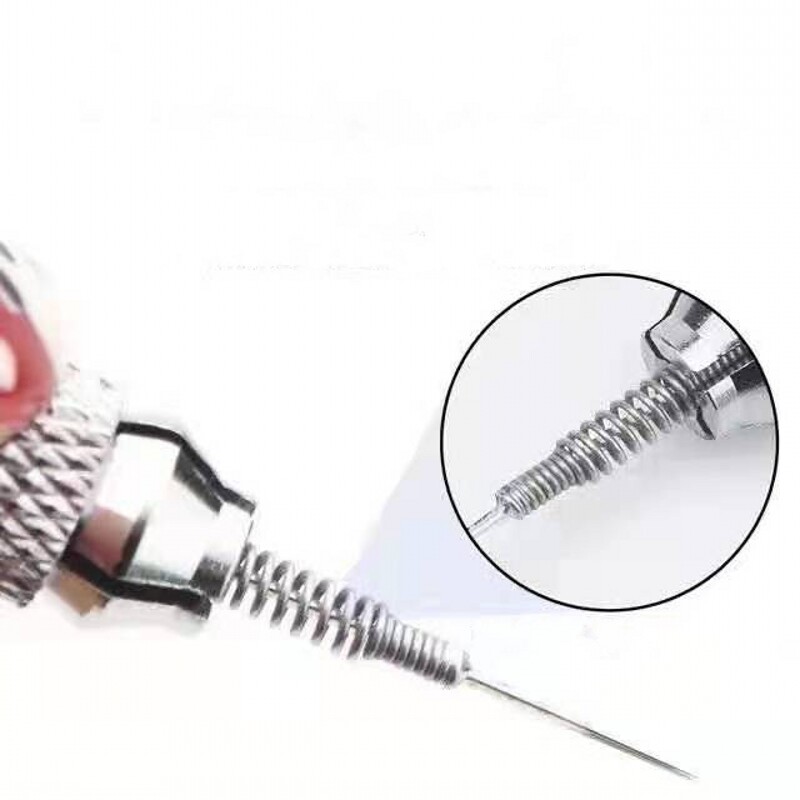 10Pc Steel Spring Semi Permanent Makeup Eyebrow Tattoo Microblading Needle 3R/5R