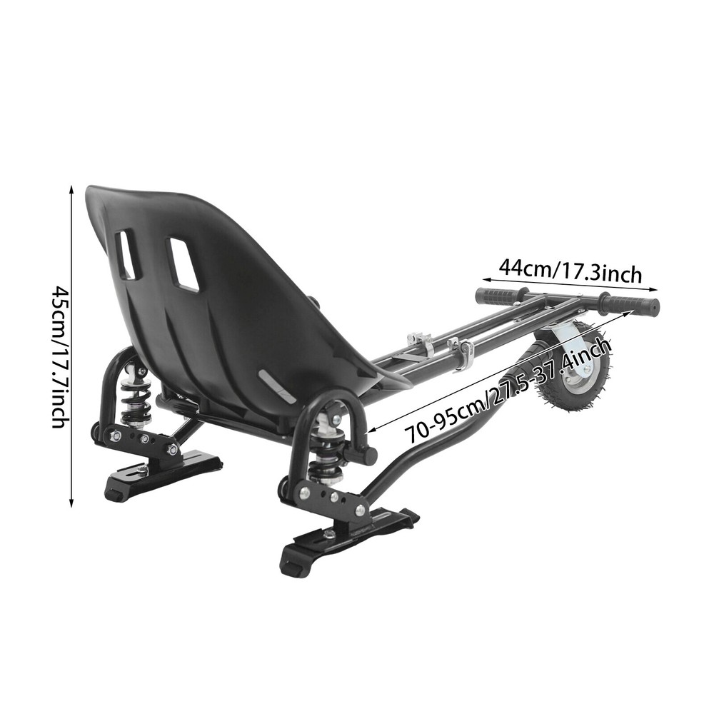 Hoverboard Seat Attachment Balancing Scooter Seat Attachment Adjustable
