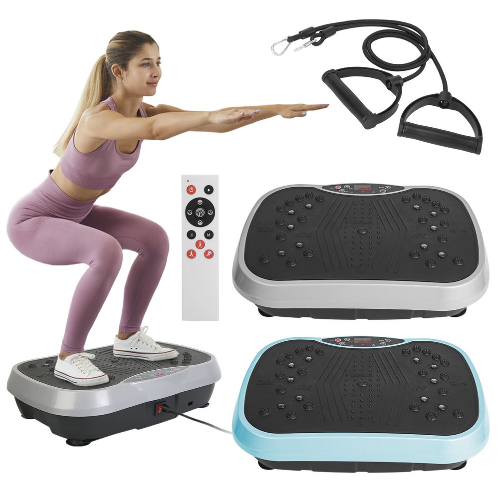 Vibration Exercise Machine Home Whole Body Vibration Training  w/ Remote