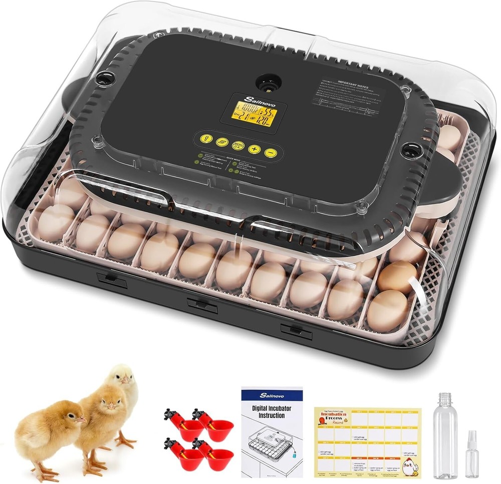 70 Egg Incubators for Hatching Eggs with Automatic Egg Turning and Egg Candler#