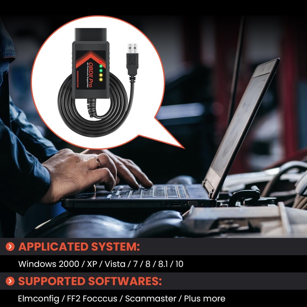 FOR*Scan Pro Scan Tool ELM327 Code Reader For Ford Hidden Function Programming