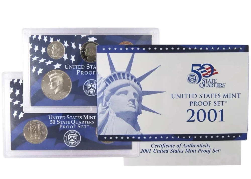2001 U.S. Mint Proof Set