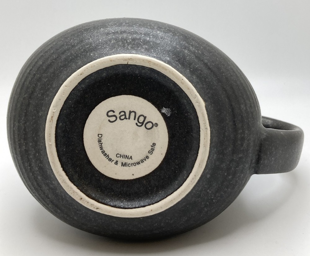 Sango Carousel Charcoal Creamer MCM Discontinued