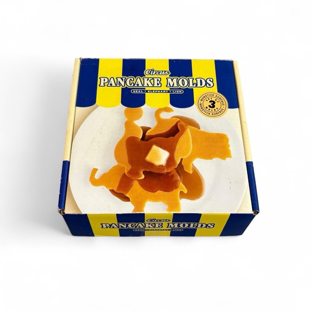 Williams Sonoma CIRCUS PANCAKE MOLDS (3)