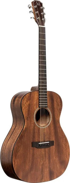 Acoustic auditorium guitar with solid top, Dovern series