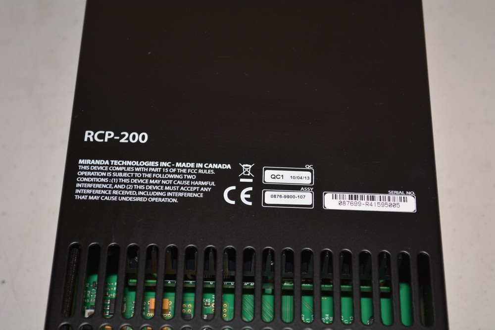 ^ Miranda RCP-200 Advanced Remote Control Panel #D857