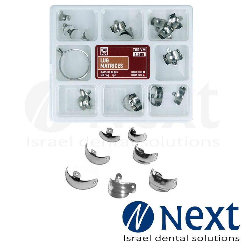Lug matrices 30 pcs set + MD-Ring / 0,035 mm /  1.368 - TOR VM