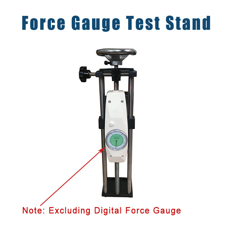New Horizontal Test Stand Push-Pull Vertical Force Meter Spiral Rack Force Gauge