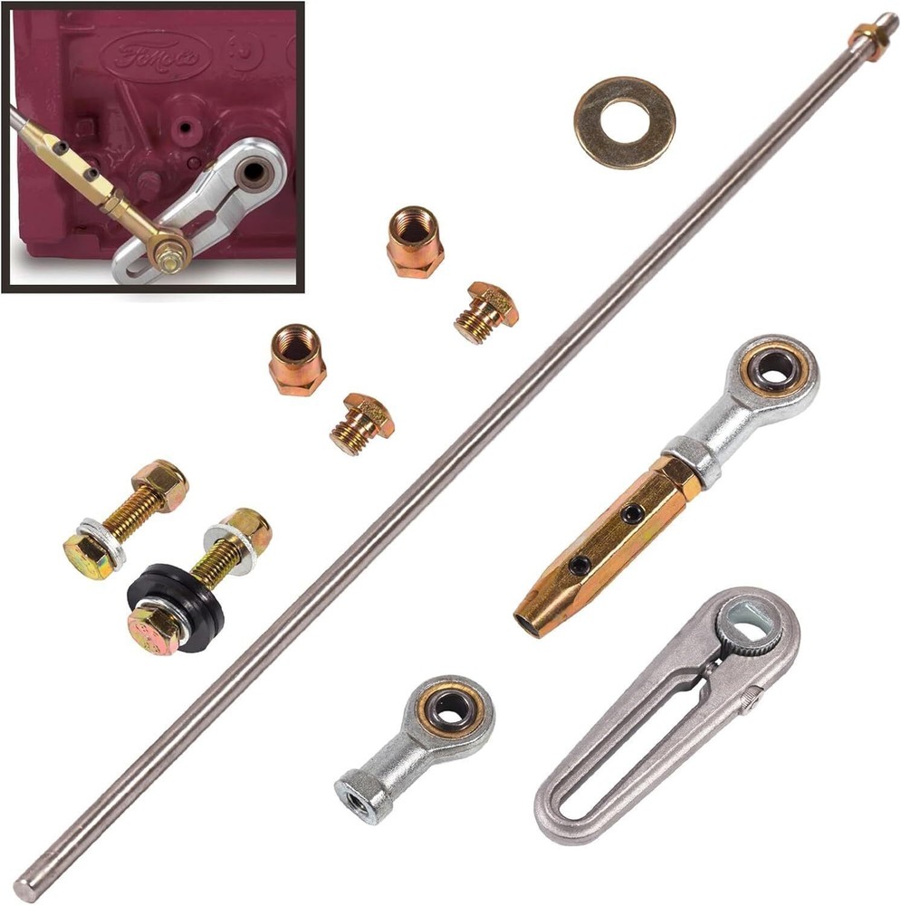For 350 400 700R4 GM Transmissions Adjustable Column Shift Linkage Kit 21"