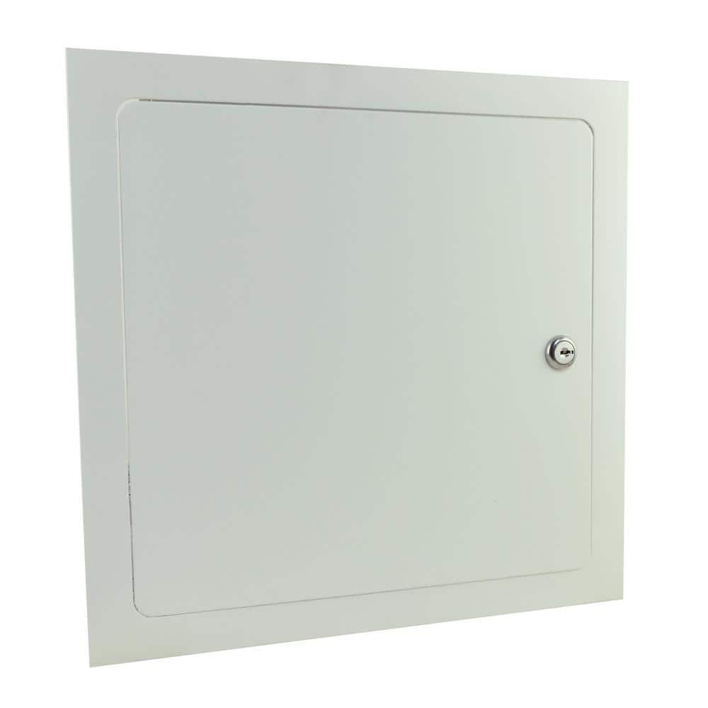 Elmdor 22x30 Metal Access Panel Wall Ceiling White Lockable Hinge Steel
