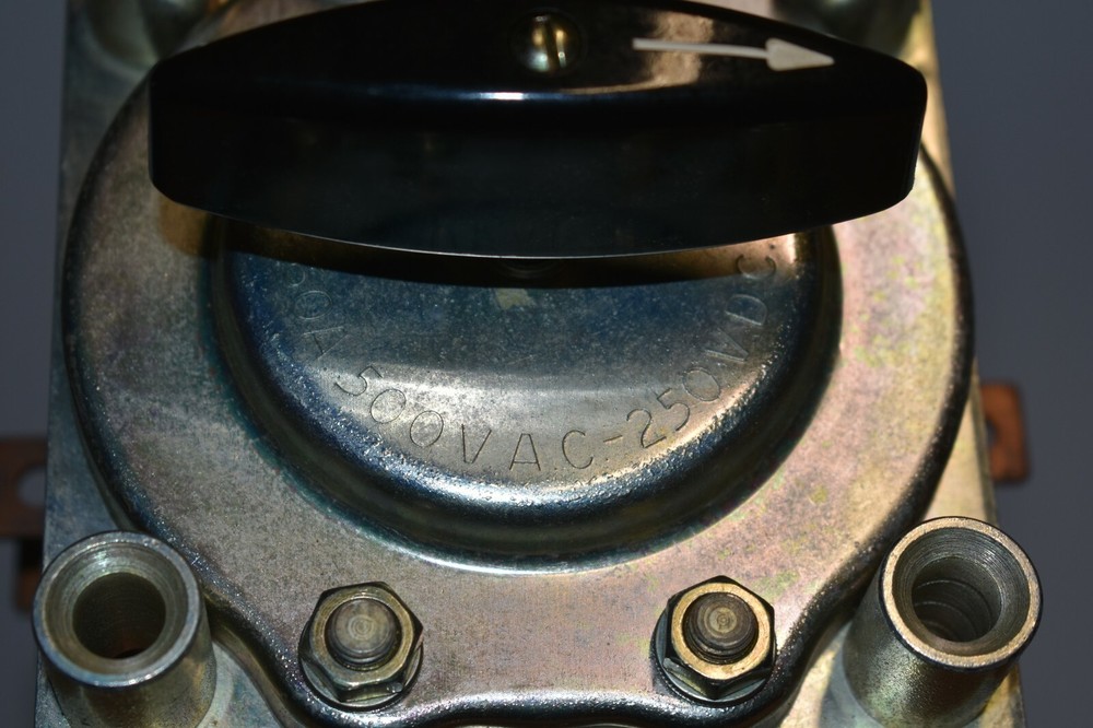 Electro Switch 125708AA-3 Rotary Switch 60A 500VAC 250VDC