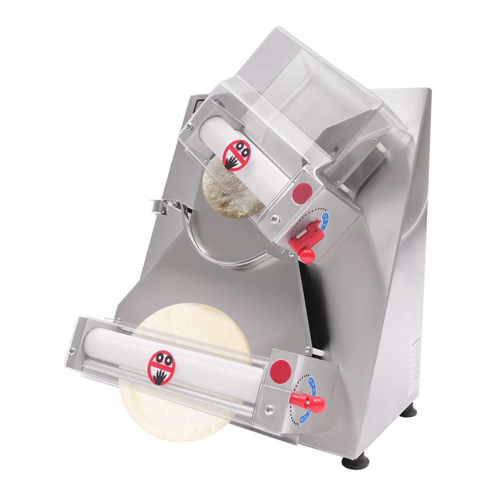 4"-16" Electric Dough Roller Sheeter Pastry Pizza Maker Press Making Machine