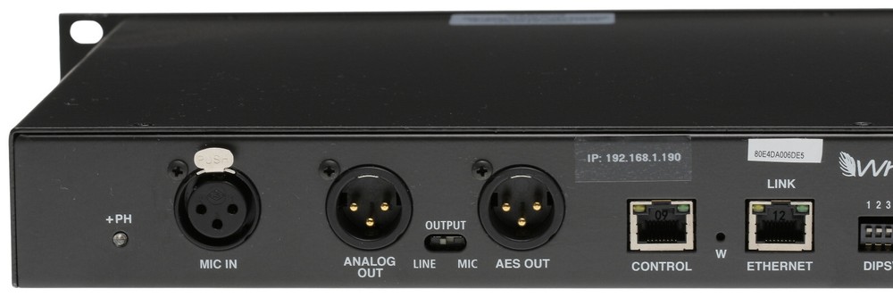 Wheatstone Vorsis M-1 AES Digital 96KHz Voice Processor Preamp Compressor M1