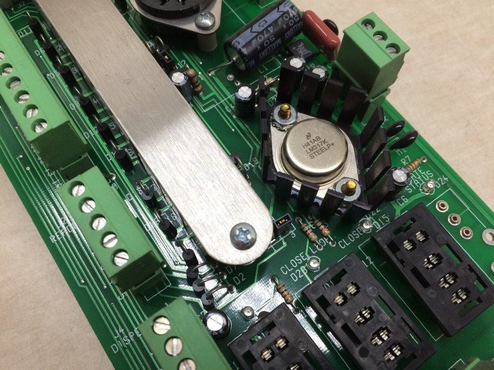 Amano McGann MT1703 Relay Loop Board Reader Control Unit Gate