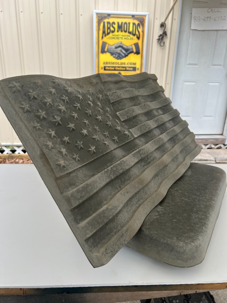 American Flag Concrete Mold Set