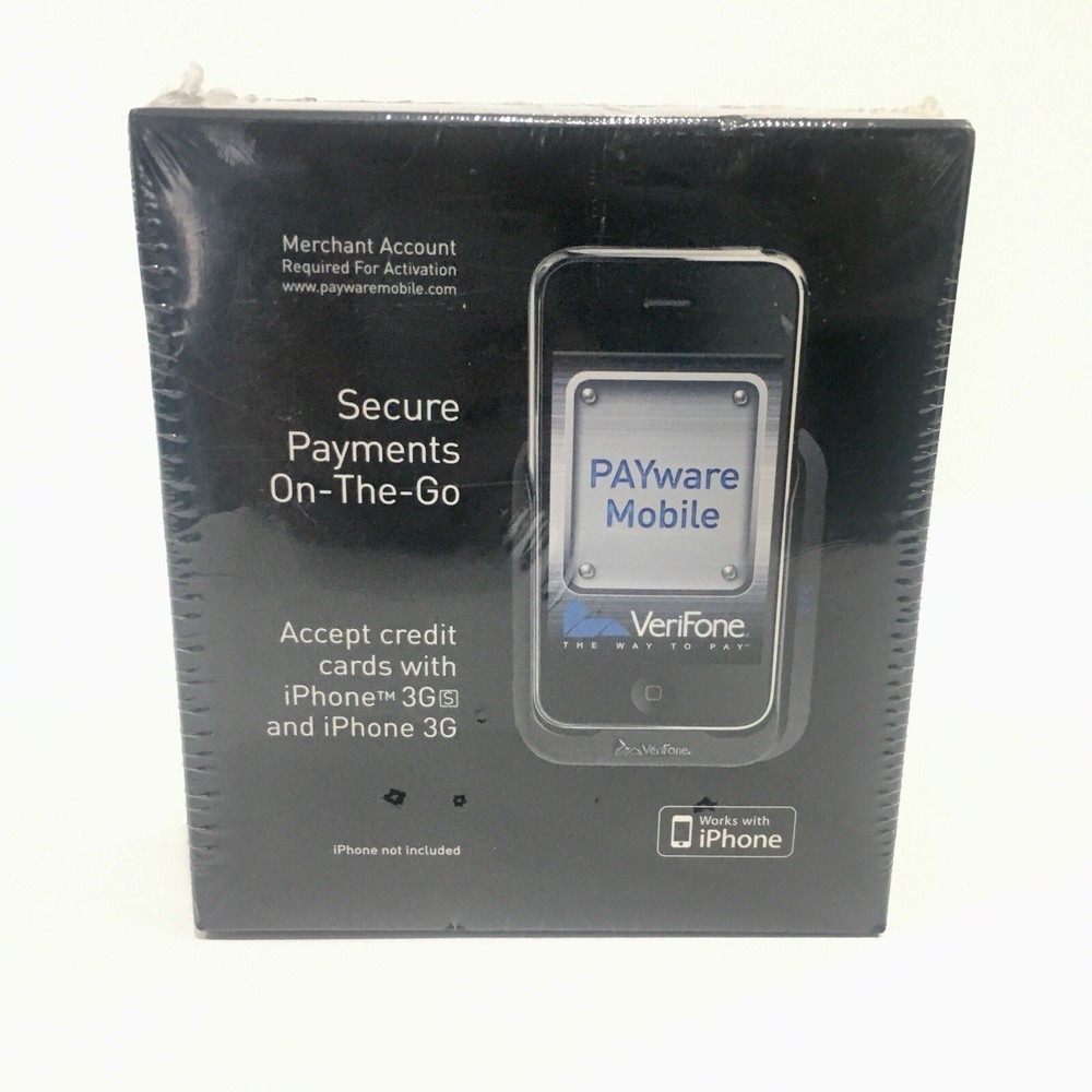 Verifone PAYware Mobile Reader For Iphone 3Gs and Iphone 3G
