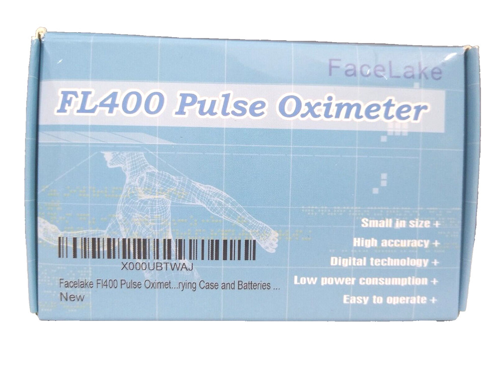 FL400 PULSE OXIMETER & Carrying Case -  *Reads O2 SATs & PULSE