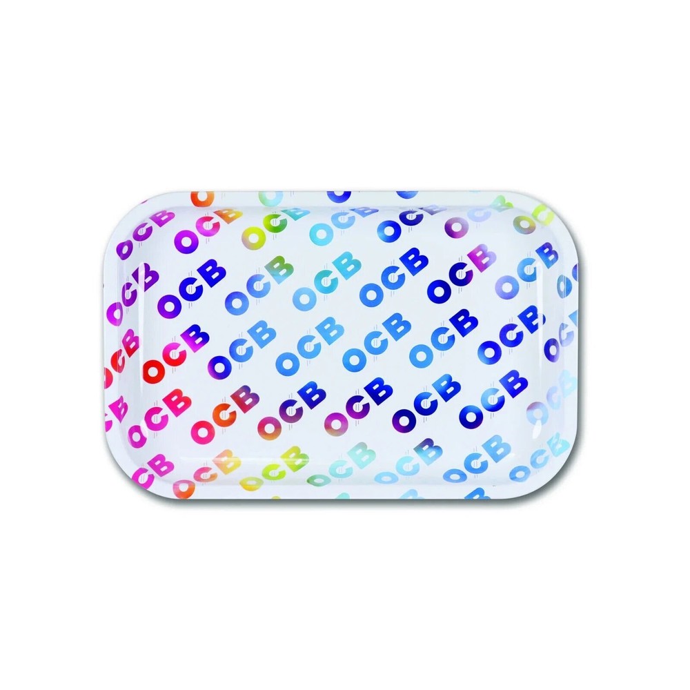 OCB Metal Rolling Tray (Rainbow Medium)