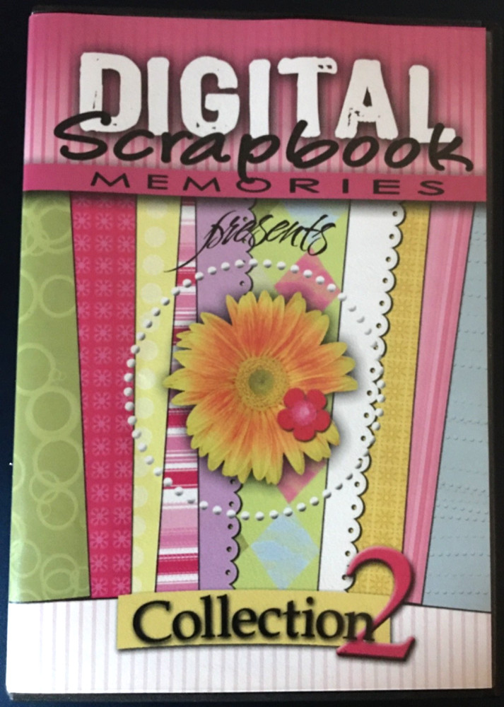 Digital Scapbook Memories CD - Collection 2