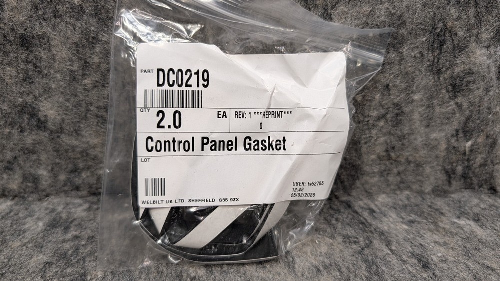 Merrychef DC0219 CONTROL PANEL GASKET (2 Pack) 🔥New🔥