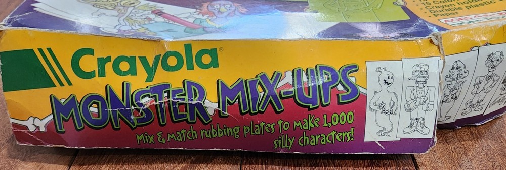 1982 Crayola Monster Mix-ups Set