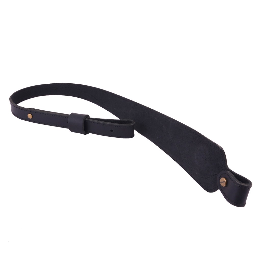 2 Points Leather Rifle Sling / 2 Points Gun Strap Vintage Look Shooting
