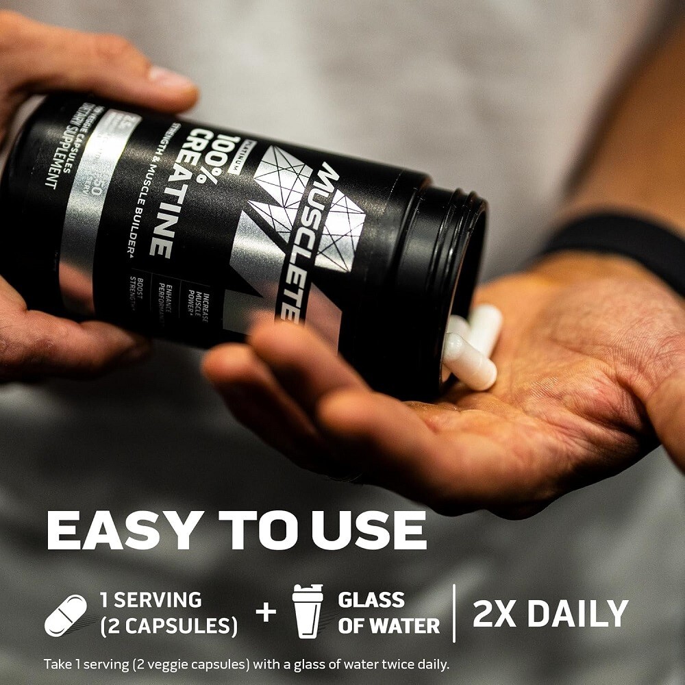 MuscleTech Platinum 100% Creatine 100 Capsules