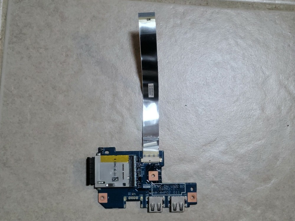 DELL GATEWAY LAPTOP MS2291 COMPUTER USB SD CARD READER CIRCUIT BOARD JE70-DN