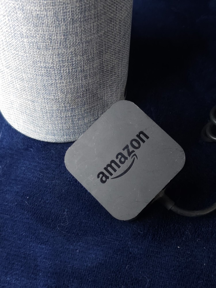 Amazon Echo (2nd Generation) Smart Assistant, Alexa Heather Grey Fabric