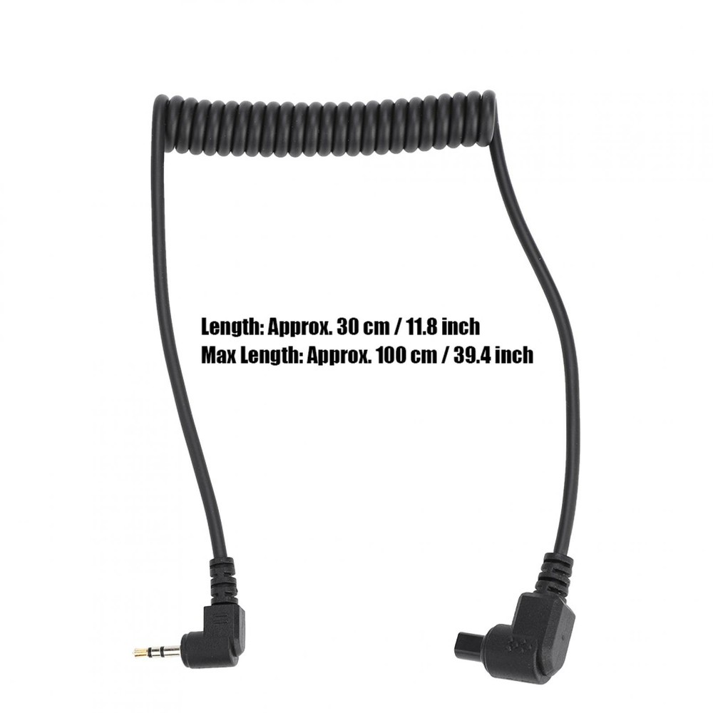 2.5mm Shutter Release Remote Control Cable for Canon EOS 50D 40D 30D 20D 7D 6D