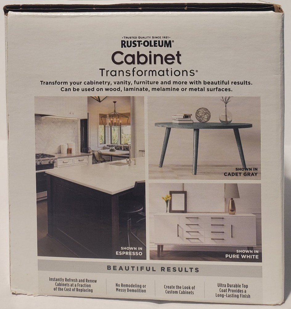 Rust-Oleum 380390 Cabinet Transformations Kit Deep Tint Base Kit