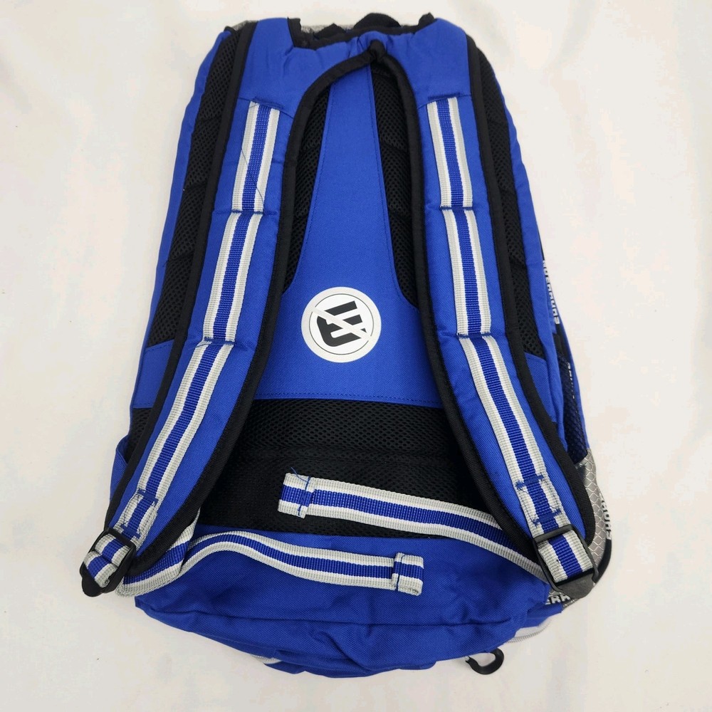 Baseball Softball Coaching Backpack Bat Bag "No Errors" ROYAL New w/ Tags *Read