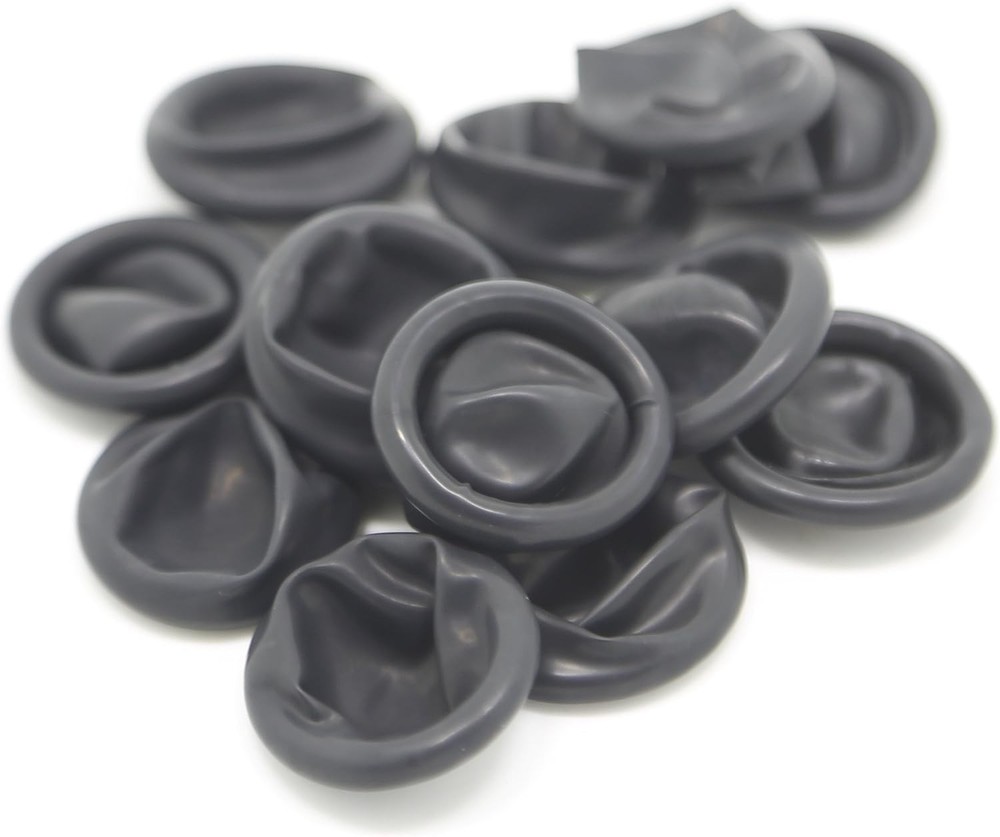 Muzzleloader Barrel Covers - Latex Muzzle Covers - Rubber Muzzle Cap - 20 Pack