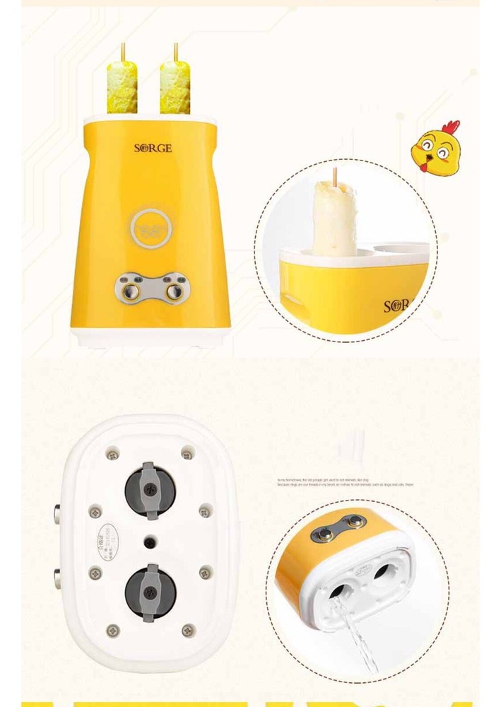 110V Household Electric Automatic rising double Hole Egg Roll Maker Omelette