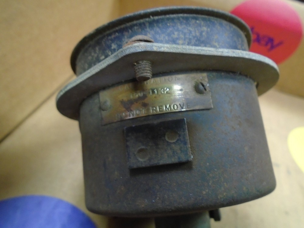 vintage aircraft stewart warner tachometer