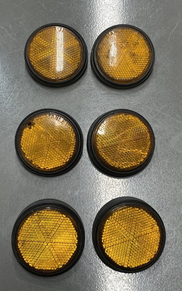Honda Spree Front Fender Reflectors, Base, Stay (PAIR)