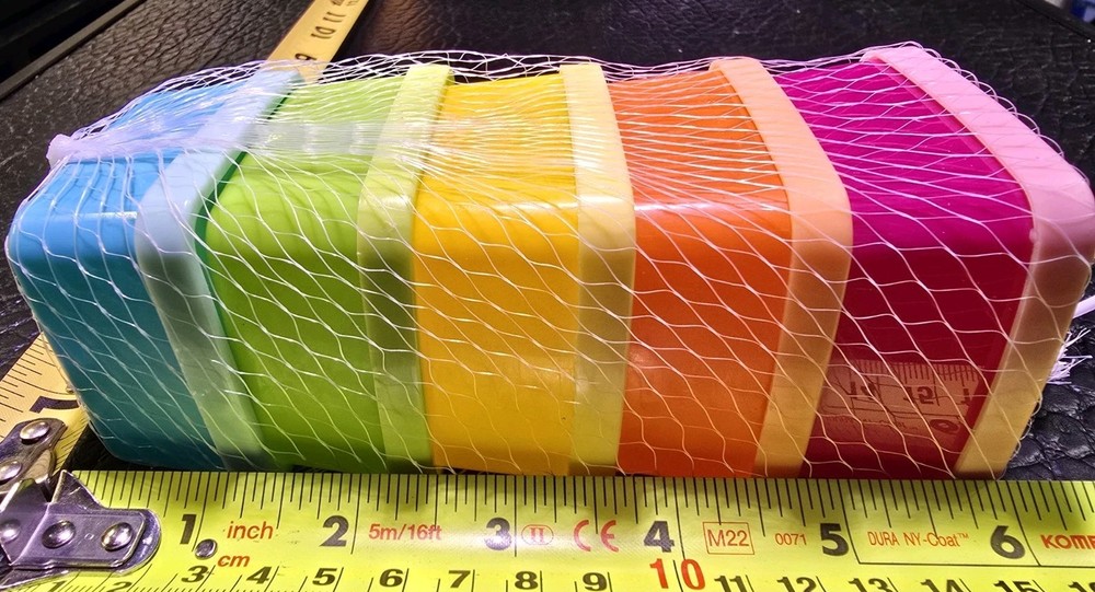 small plastic storage containers with lids