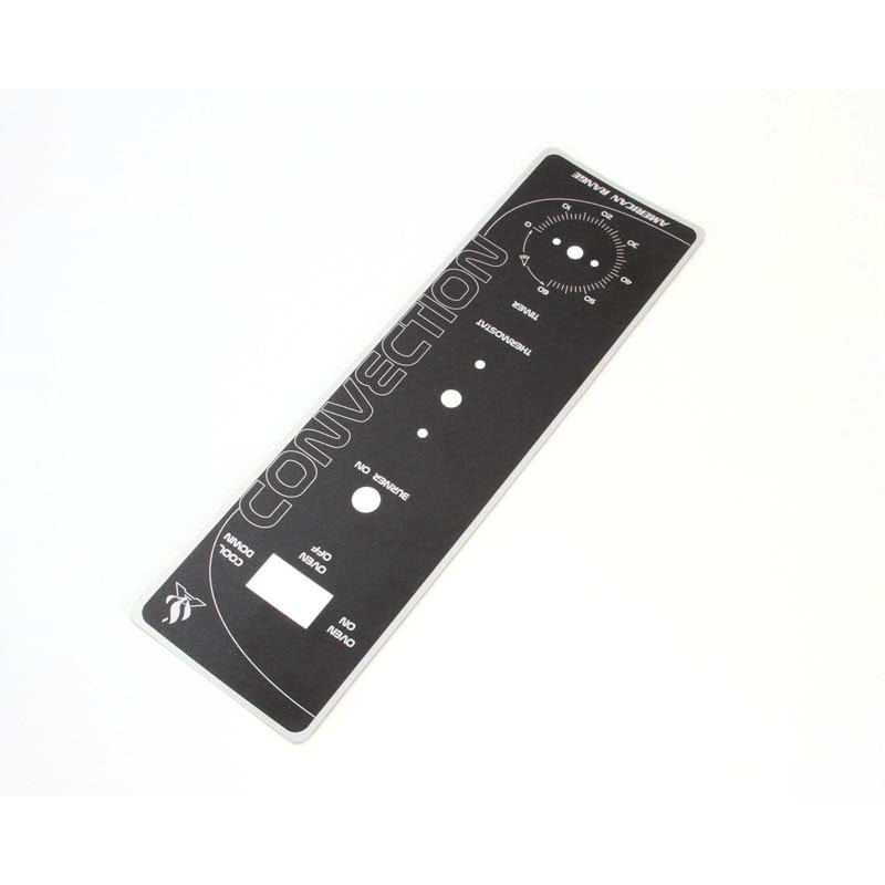 American Range A39007 Arc Convection Oven Label