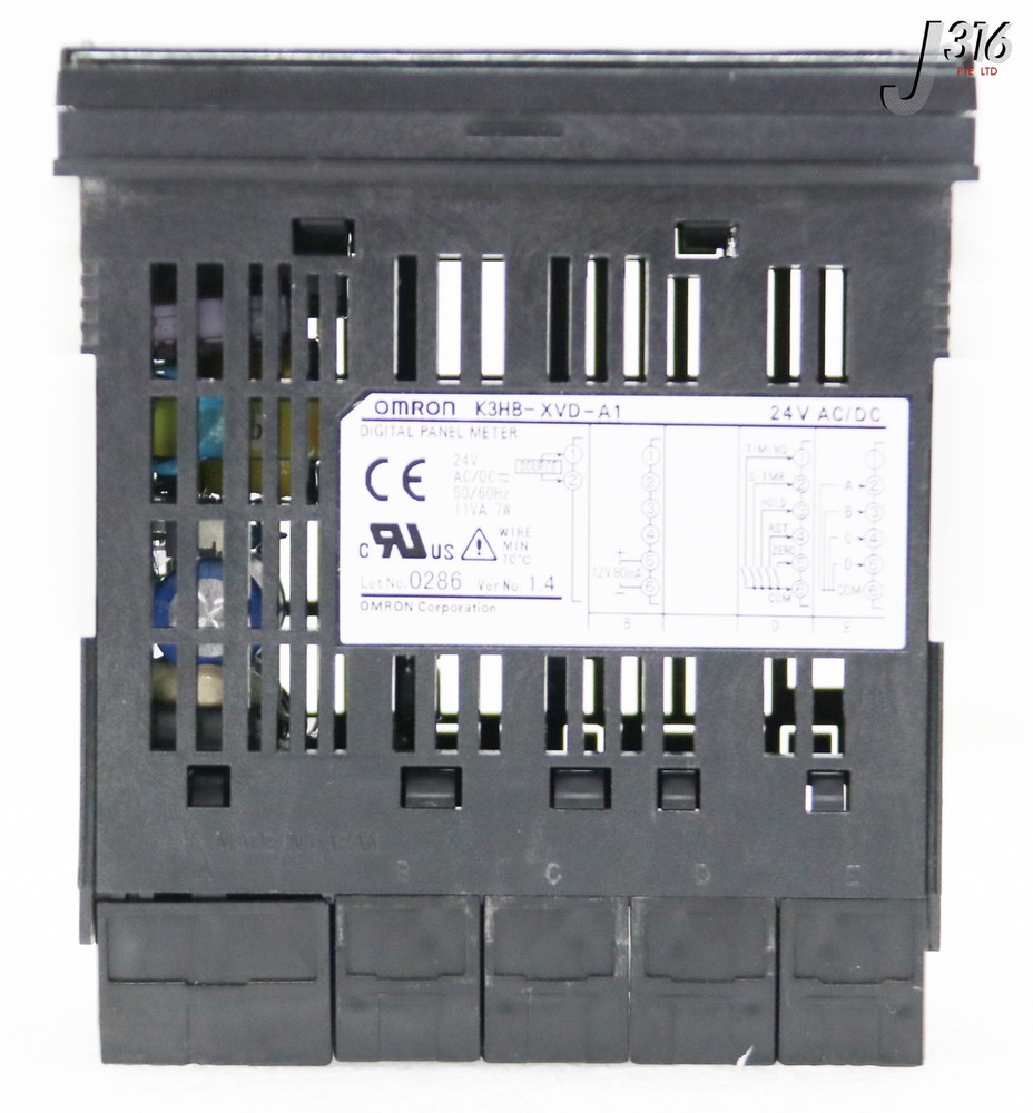 39530 OMRON DIGITAL PANEL METER K3HB-XVD-A1