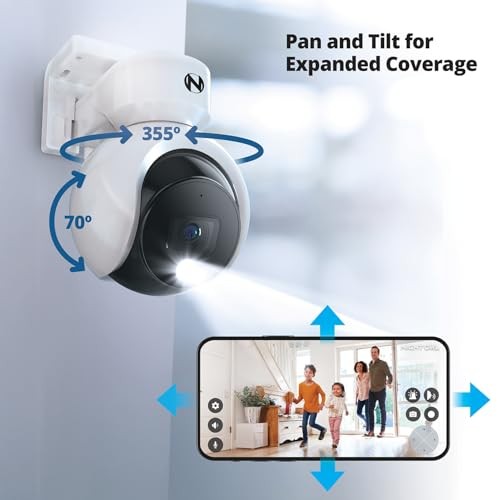 Add On Wired 4K Deterrence Cameras with 2-Way Audio - 2 Pack - White