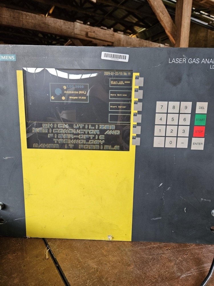 Siemens LDS 3000 -CPU Unit GAS ANALYZER